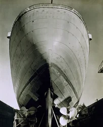 Ansicht der RMS Queen Elizabeth, 1942